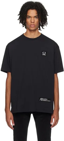 Черная футболка Fred Perry Edition Raf Simons