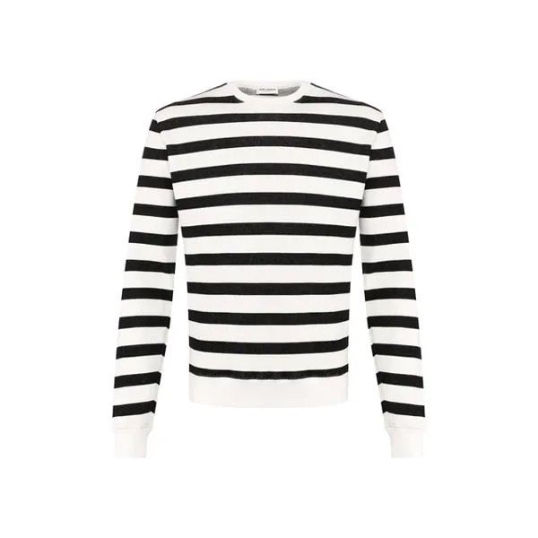 Хлопковый джемпер Saint Laurent