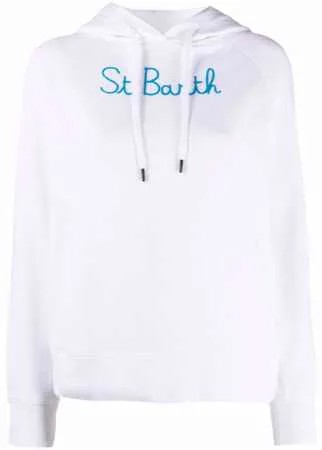 Mc2 Saint Barth худи с кулиской и логотипом