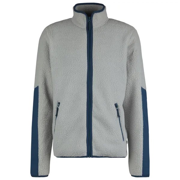 Флисовая жилетка Stoic NorrvikSt Pile Fleece, цвет Light Grey/Denim Blue