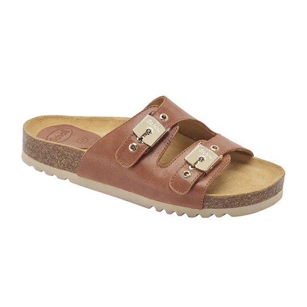 Женские сланцы SCHOLL (ALBA F299921438), коричневые