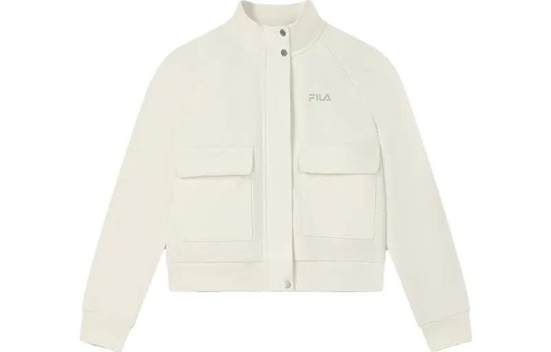 ФИЛА Женская куртка FILA, цвет Ceramic White