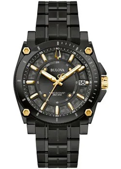 Японские наручные  мужские часы Bulova 98B408. Коллекция Precisionist