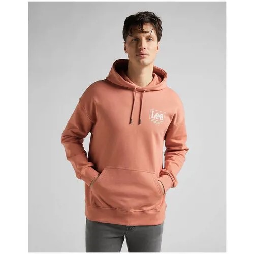 Толстовка Lee LOGO LOOSE HOODIE Мужчины L83SSPUK XXL