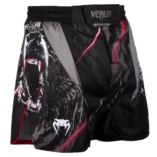 Шорты ММА Venum Grizzli Black/White S