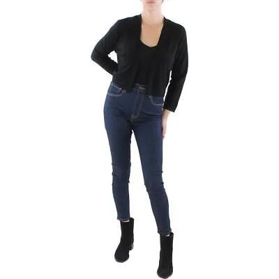 Женский черный укороченный многослойный кардиган Calvin Klein, куртка-свитер XL BHFO 0501
