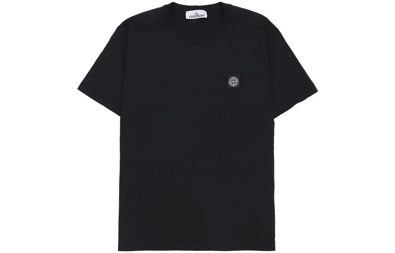 STONE ISLAND Футболка унисекс, цвет Black