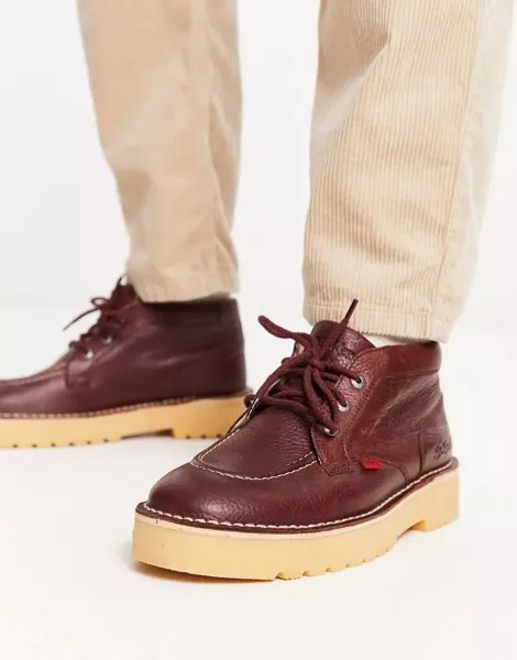 Ржаво-коричневые ботинки чукка Kickers Daltrey