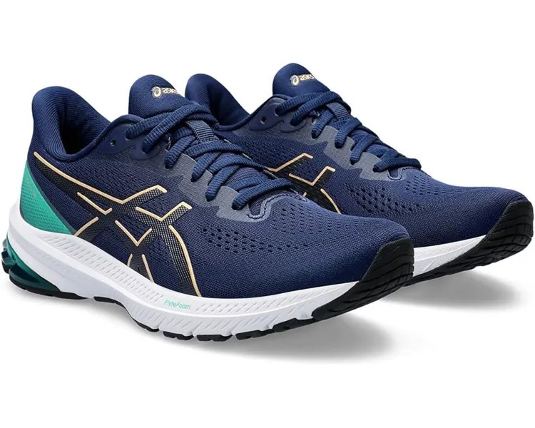 Кроссовки ASICS GT-1000 12, цвет Blue Expanse/Champagne