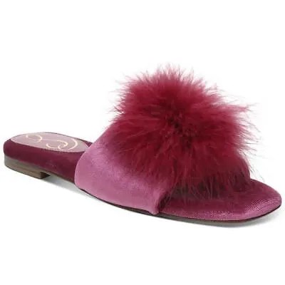 Sam Edelman Женские шлепанцы Francie Faux Shearling Slip On Slides Shoes BHFO 2530