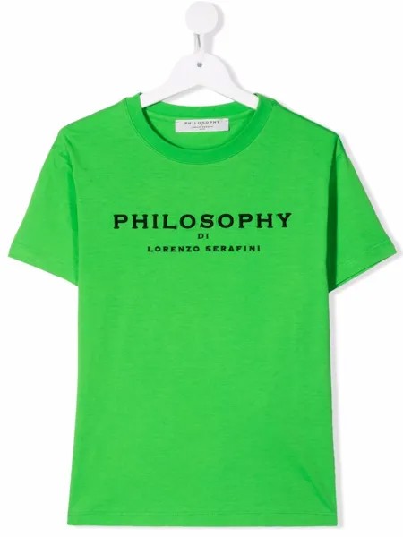 Philosophy Di Lorenzo Serafini Kids футболка с логотипом