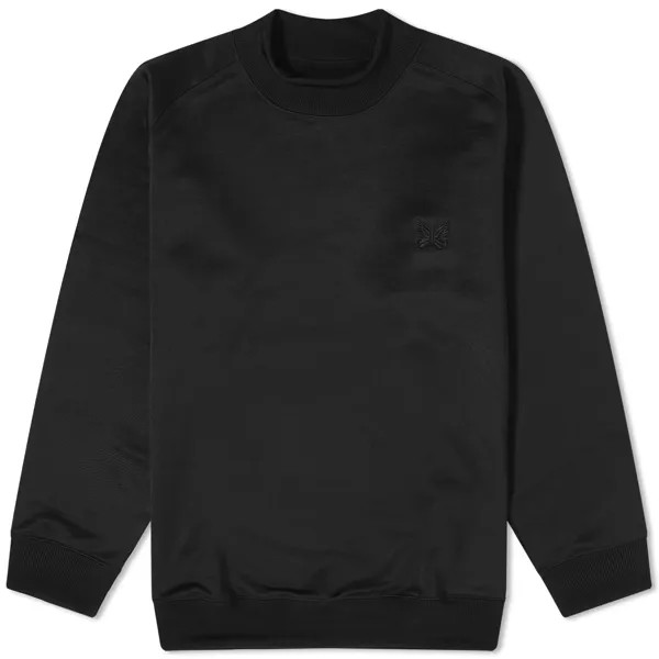 Свитер Needles Jersey Mock Neck, черный