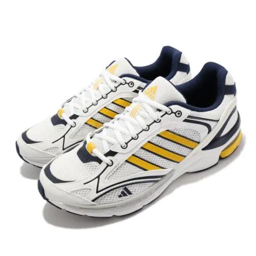 Adidas Spiritain 2000 Белые темно-желтые мужские кроссовки для бега в стиле кэжуал GY8007