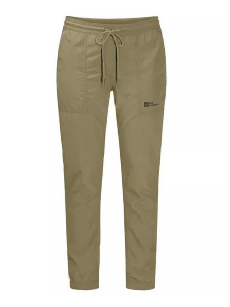Спортивные и уличные брюки Jack Wolfskin, оливковый