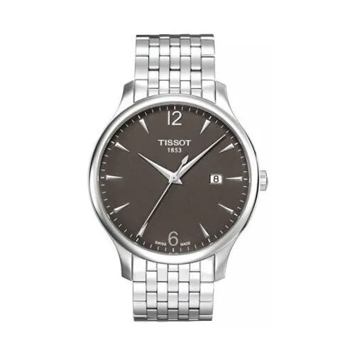 Наручные часы TISSOT T-Classic, серый, черный