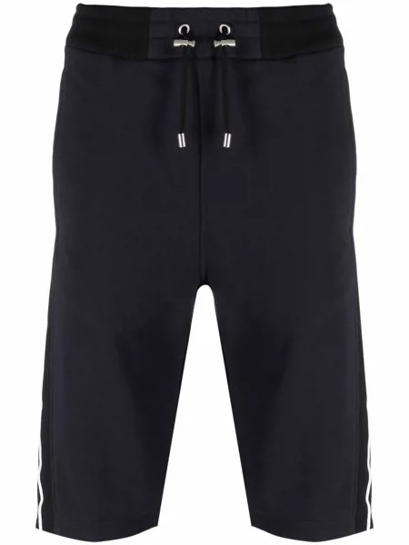 Balmain спортивные шорты с лампасами