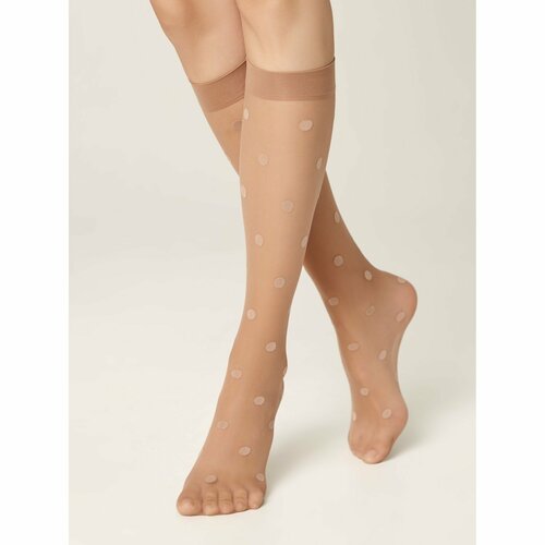 Гольфы Conte elegant, 20 den, размер 23-25, bronz