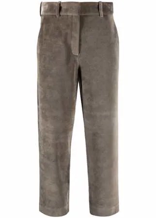 Circolo 1901 вельветовые брюки прямого кроя