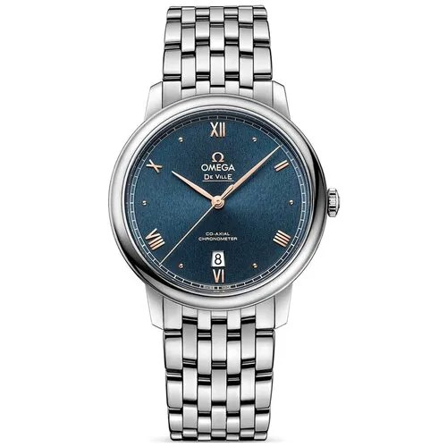 Наручные часы OMEGA Наручные часы Omega 424.10.40.20.03.004, синий, серебряный
