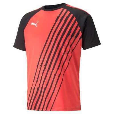 Мужская футбольная майка Puma Teamliga с круглым вырезом и коротким рукавом, оранжевый 657217-4