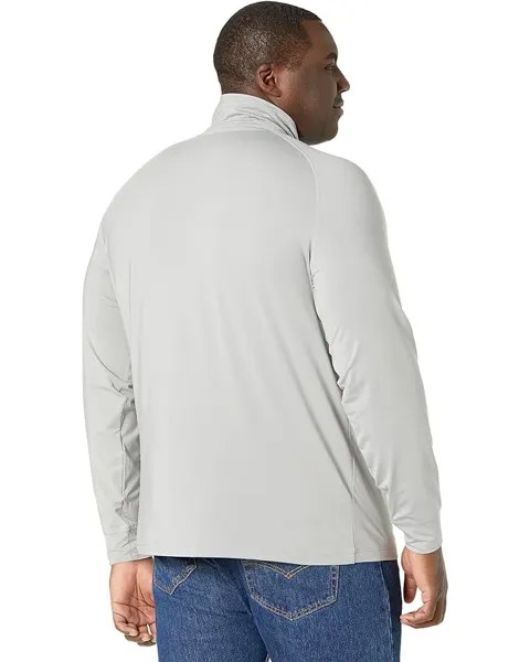 Пуловер Cutter & Buck Big & Tall Adapt Eco Knit 1/4 Zip Pullover, цвет Polished