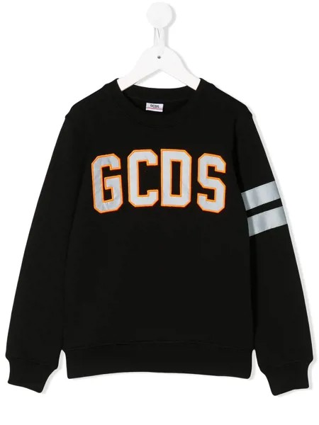 Gcds Kids толстовка с вышитым логотипом