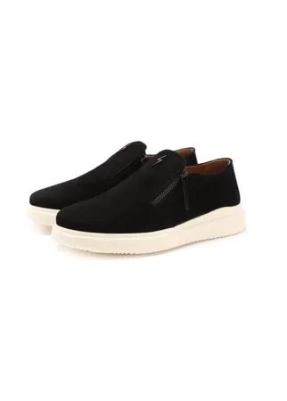 Замшевые слипоны Giuseppe Zanotti Design