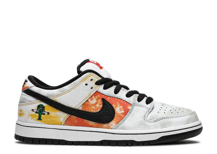 Кроссовки Nike DUNK SB LOW 'TIE-DYE RAYGUN - WHITE', белый