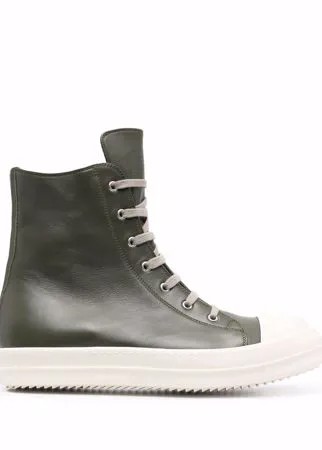 Rick Owens высокие кеды на шнуровке