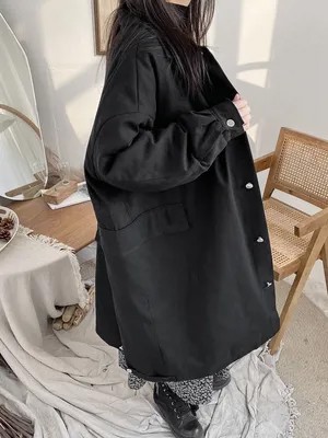 Зимняя новая нишевая дизайнерская японская свободная Толстая стеганая ветровка оттенка ERA, трендовая женская черная хлопковая куртка