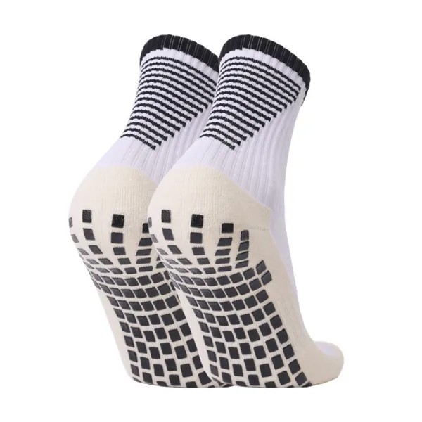 Мужские уличные носки для полотенец износостойкие впитывающие пот нескользящие со средней трубкой футбольные спортивные носки