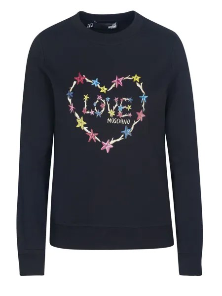 Пуловер Love Moschino, черный
