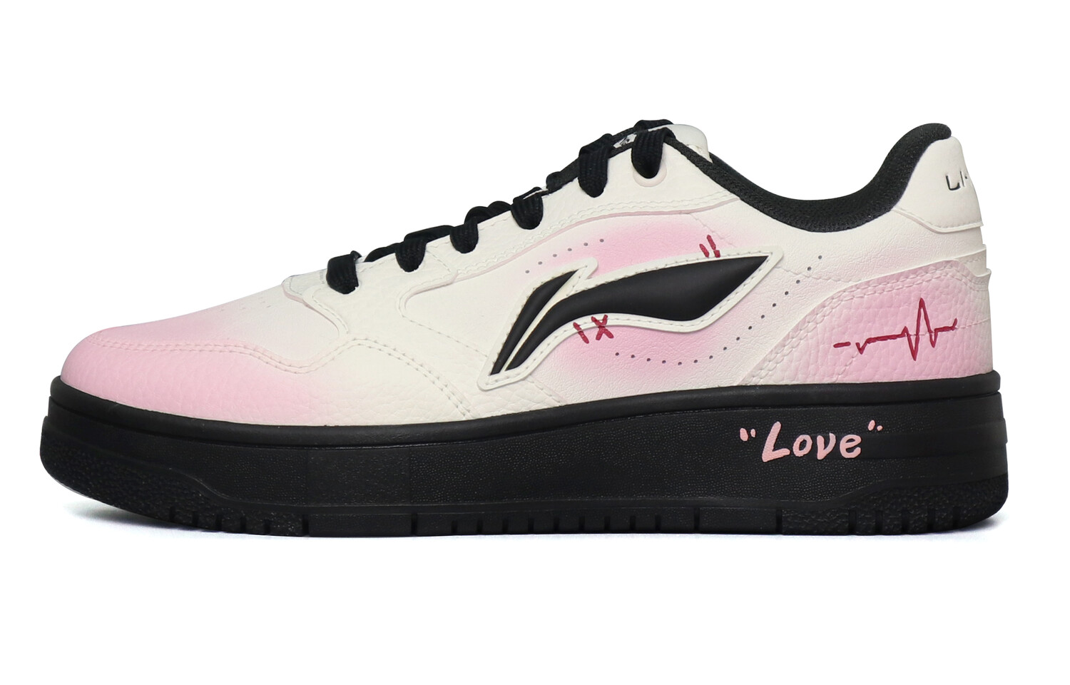 Кроссовки LINING Skateboarding Shoes Women's Low-top Light Beige, цвет Off White