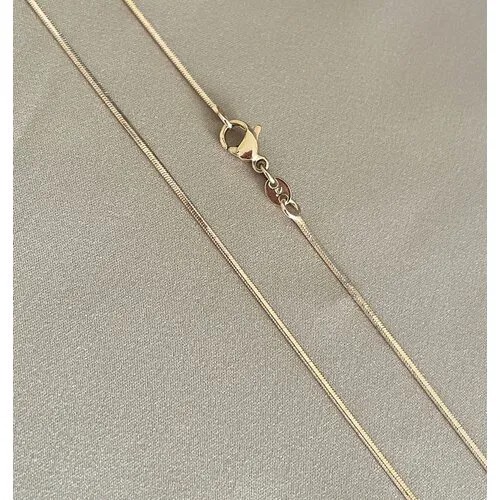 Цепь XUPING JEWELRY, бижутерный сплав, золочение, длина 61 см., золотой