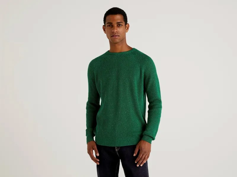 Джемпер мужской United Colors of Benetton 21A_101MU1P20 разноцветный S