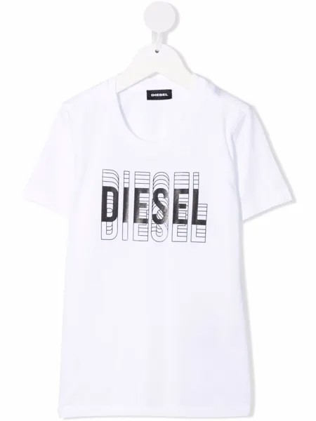 Diesel Kids футболка с логотипом
