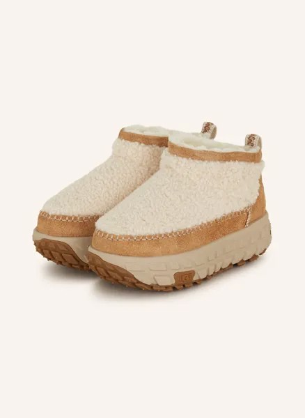 Ботинки на платформе venture daze ultra mini UGG, цвет CAMEL/ECRU