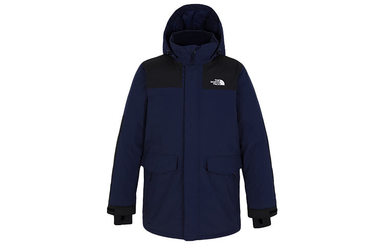 Пуховик мужской королевский синий The North Face, синий