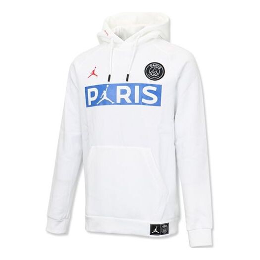 Толстовка Men's Air Jordan Paris Saint-Germain Fleece White, белый