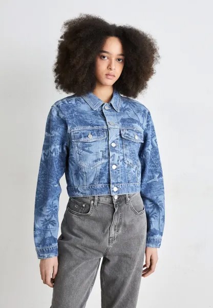 Джинсовая куртка CLAIRE Tommy Jeans, синий деним