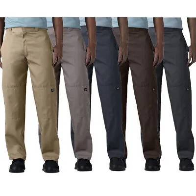 Мужские рабочие брюки свободного кроя с двойным коленом и карманом для сотового телефона Dickies 85283
