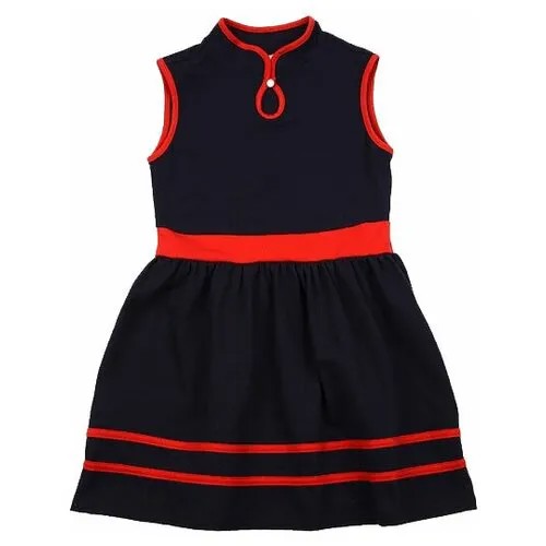 Платье Mini Maxi, размер 128, синий, красный