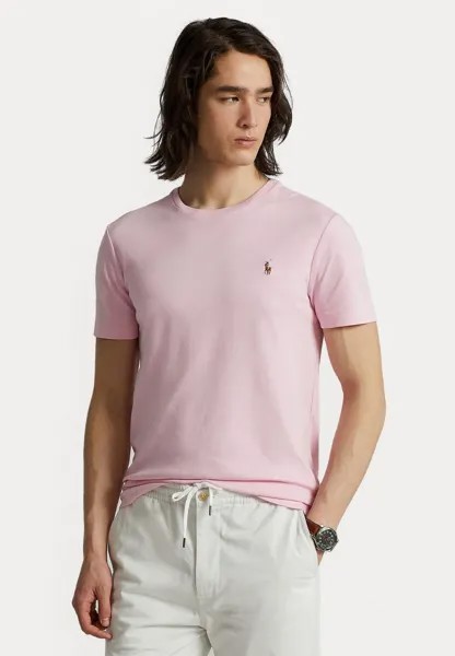 Базовая футболка КОРОТКИЙ РУКАВ Polo Ralph Lauren, карамельно-розовый