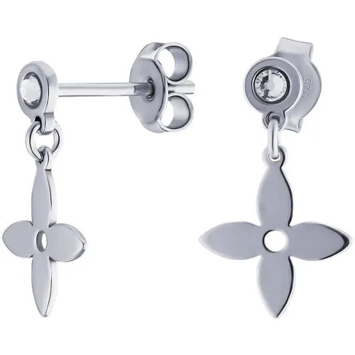 Серьги Ювелир Карат 2129483/9, серебро, 925 проба