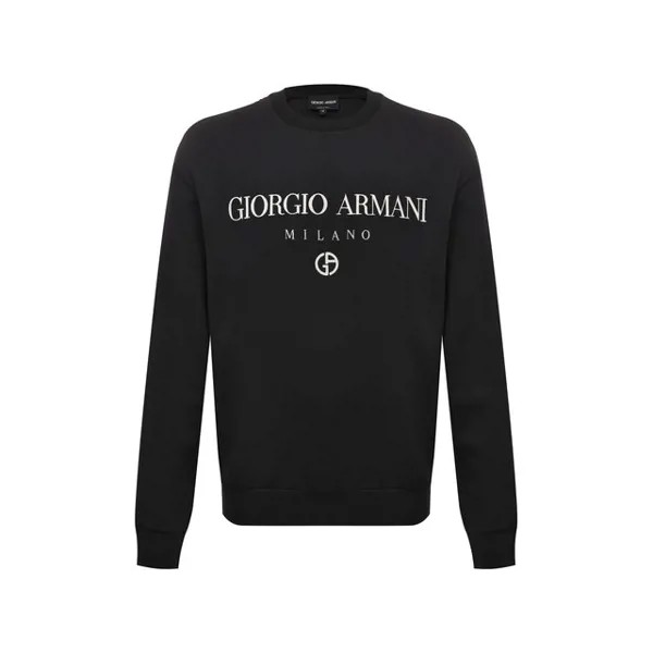 Хлопковый свитшот Giorgio Armani