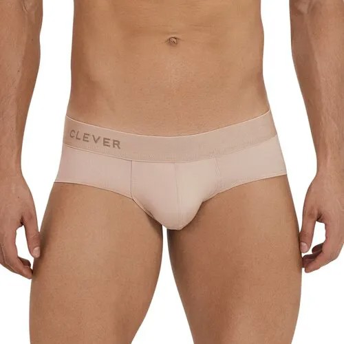 Мужские трусы брифы бежевые Clever NATURA CLASSIC BRIEF 112402 M (46)