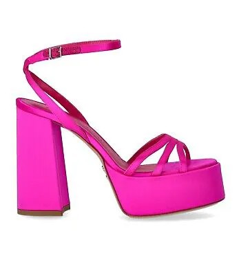 Женские сандалии на каблуке Sergio Levantesi Vanilla Fuchsia Heeled Sandal