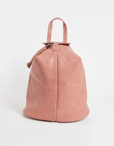 Розовый рюкзак с кисточками French Connection-Розовый цвет