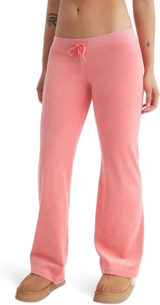 Широкие спортивные брюки Heritage Juicy Couture, цвет Coral Haze