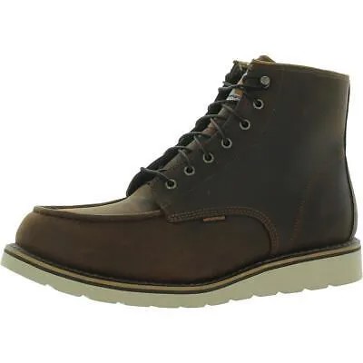 Мужские 6-дюймовые водонепроницаемые коричневые рабочие и защитные ботинки Carhartt, ширина 11 (E) BHFO 9862